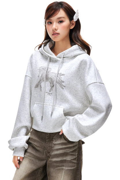 Lucky Little Pegasus Hooded Sweatshirt