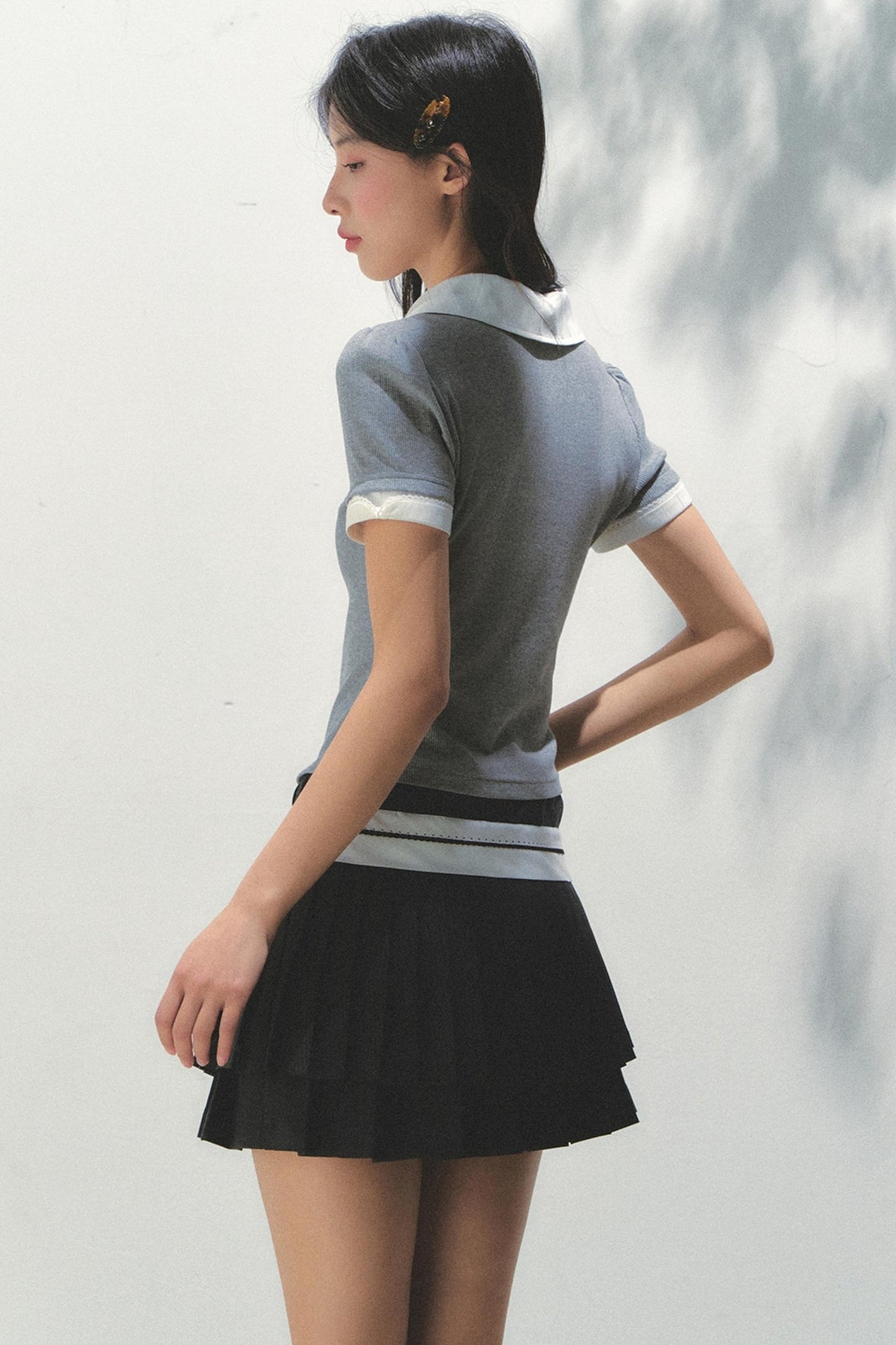 College Chic Knit Tee