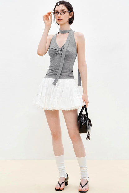 Apricot V-Neck Camisole