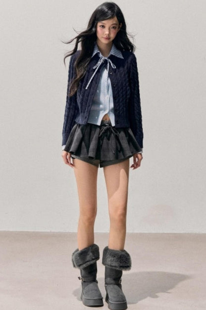 Twilight Twist Knit Cardigan