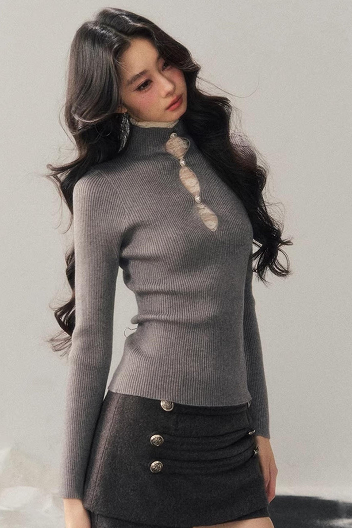 Lace Dream Knitted Top