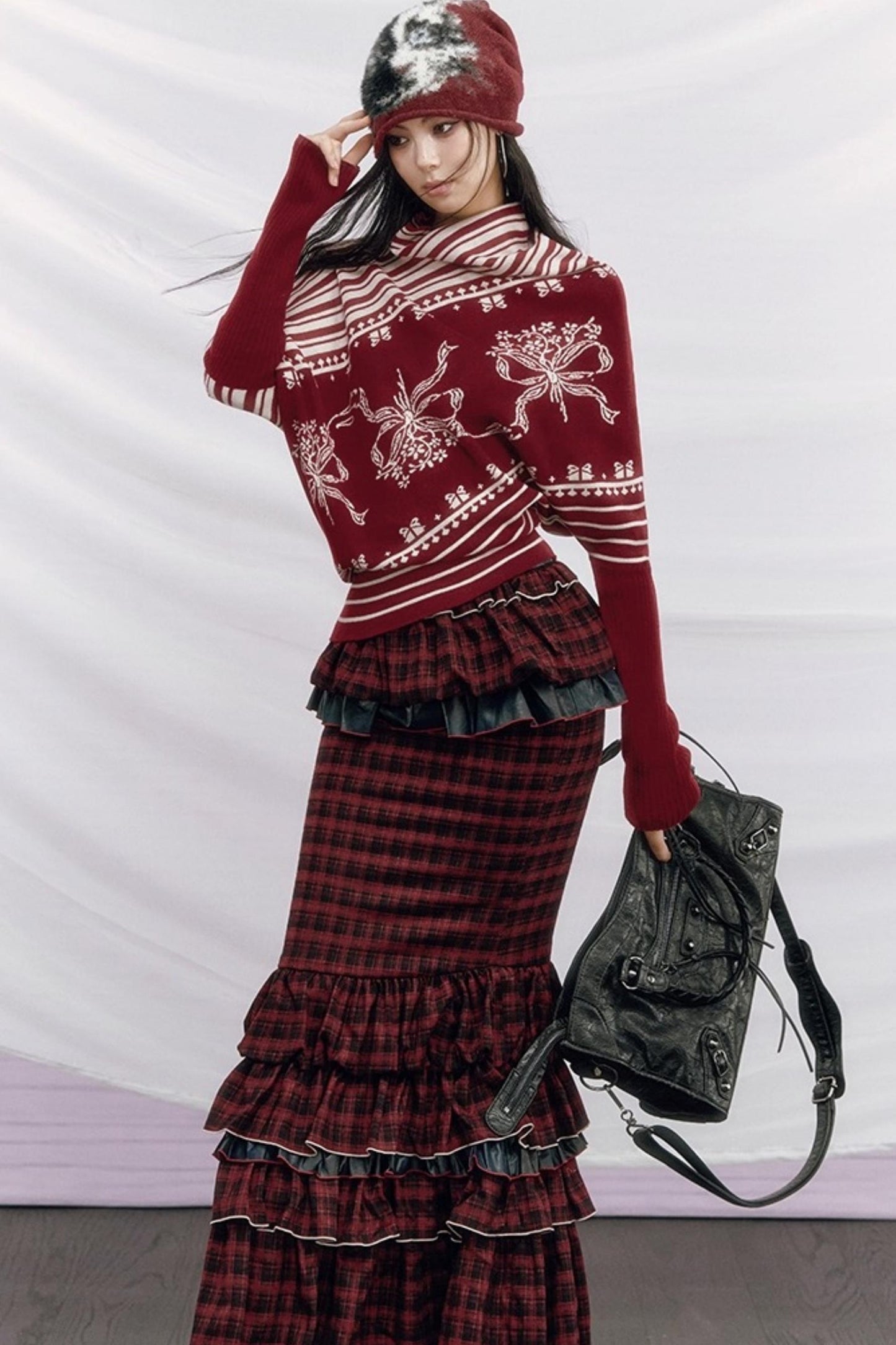 Josephine Ribbon Batwing Sweater