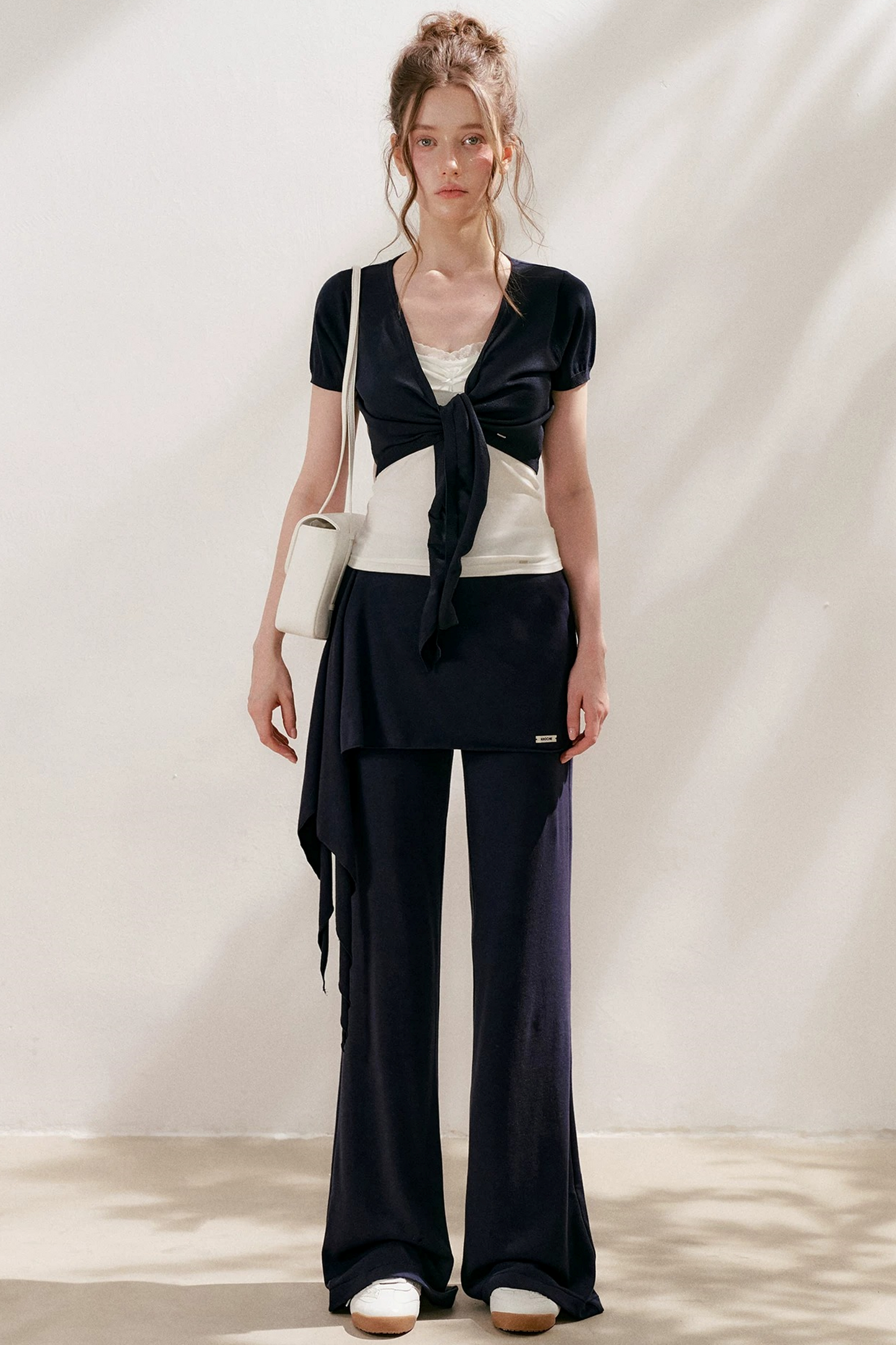 Sportique Wrap Flared Pants
