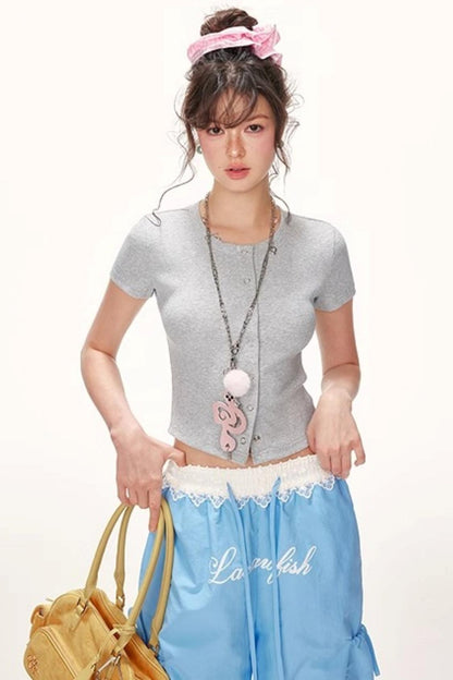 Summer Slim Stripe Tee