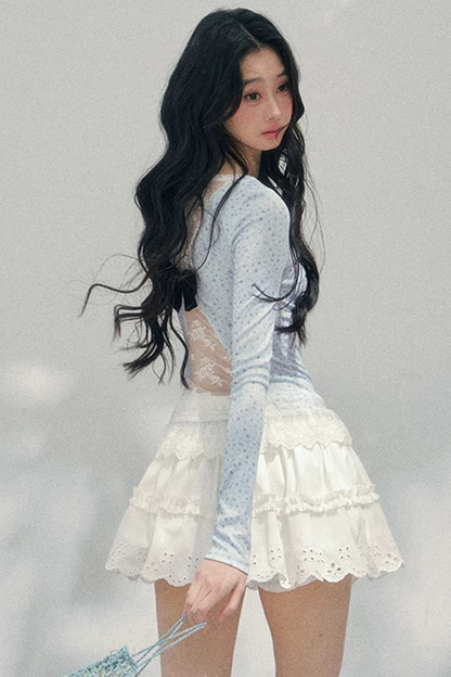 Heartbeat of Silence Lace Top