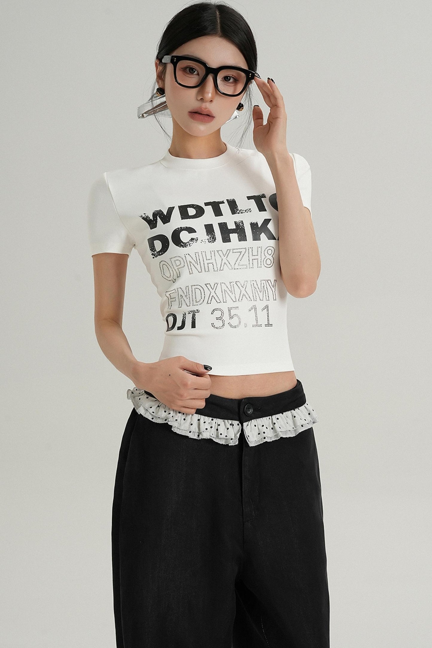 Trendy Short Sleeve Graphic Tee