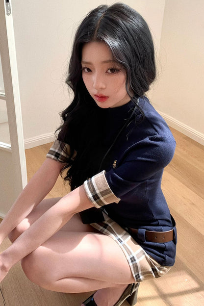 Elegant Korean-Style Two-Piece Set-Up