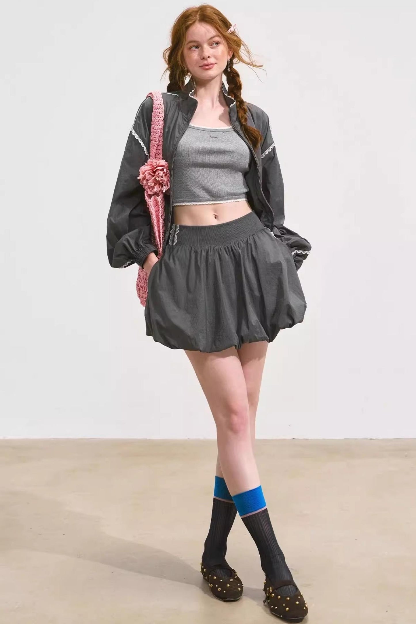 Casual Sun Protection Jacket & Skirt Set-Up