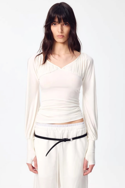 Reversible Modal Off-Shoulder Top