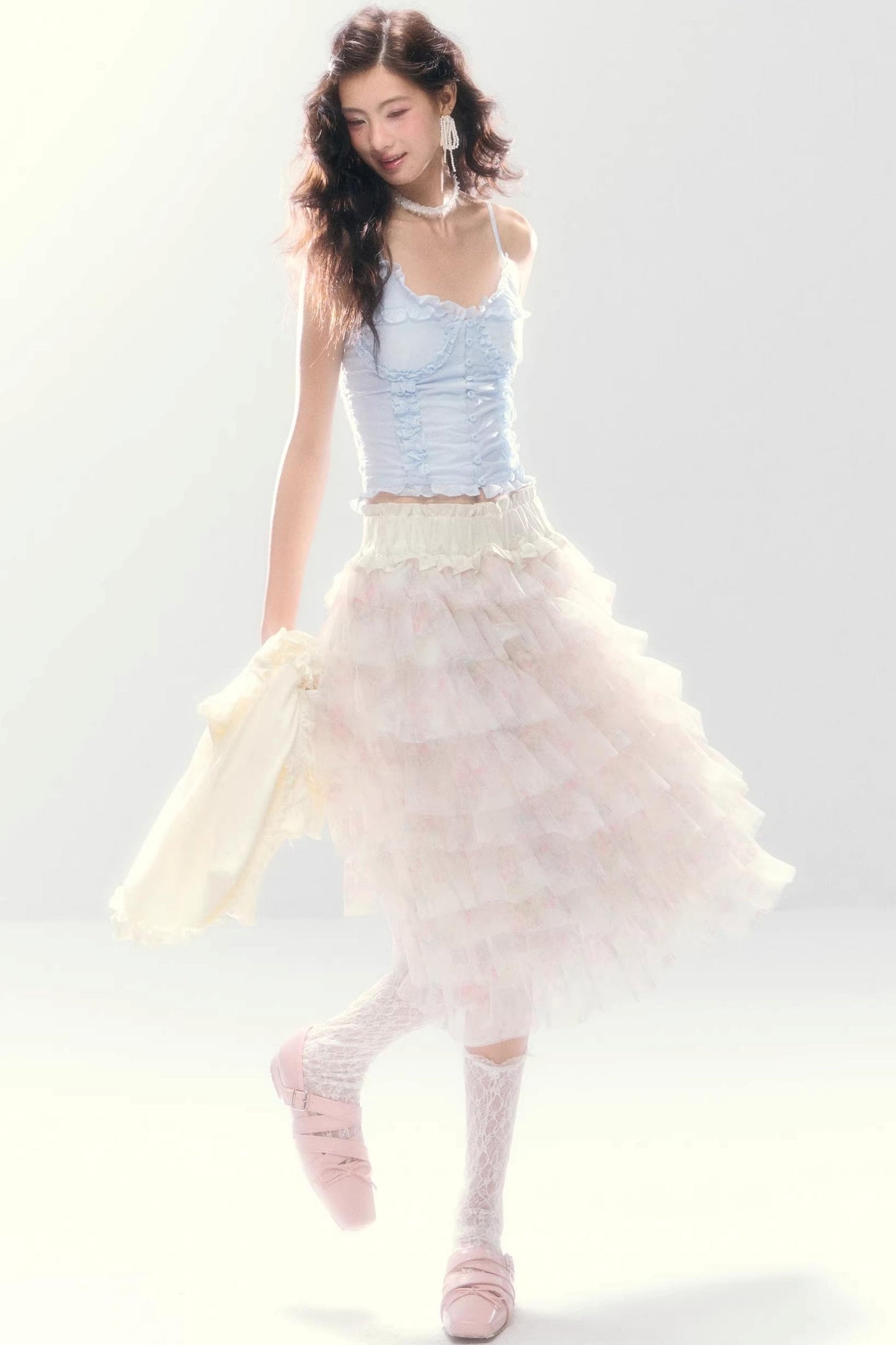 Okinawa Lace Cotton Camisole