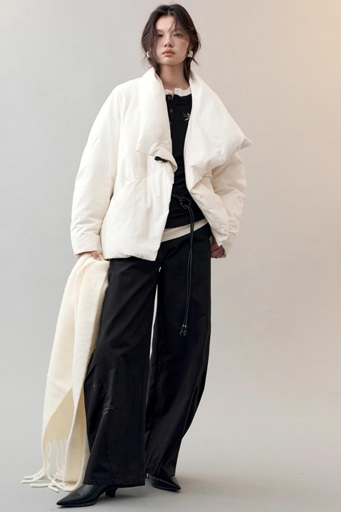 Star Bird Embellished Loose Pants