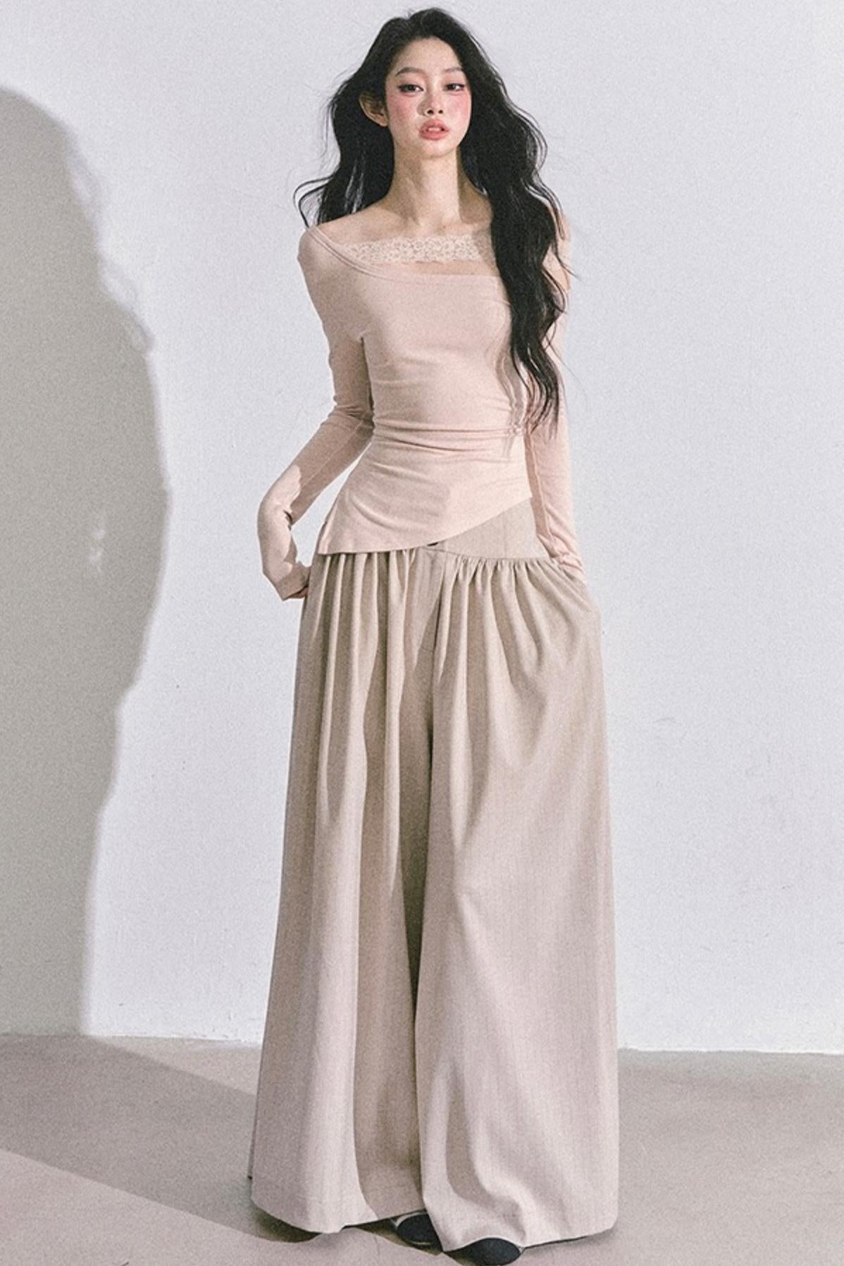 Barbaric Lace Off-the-Shoulder Top