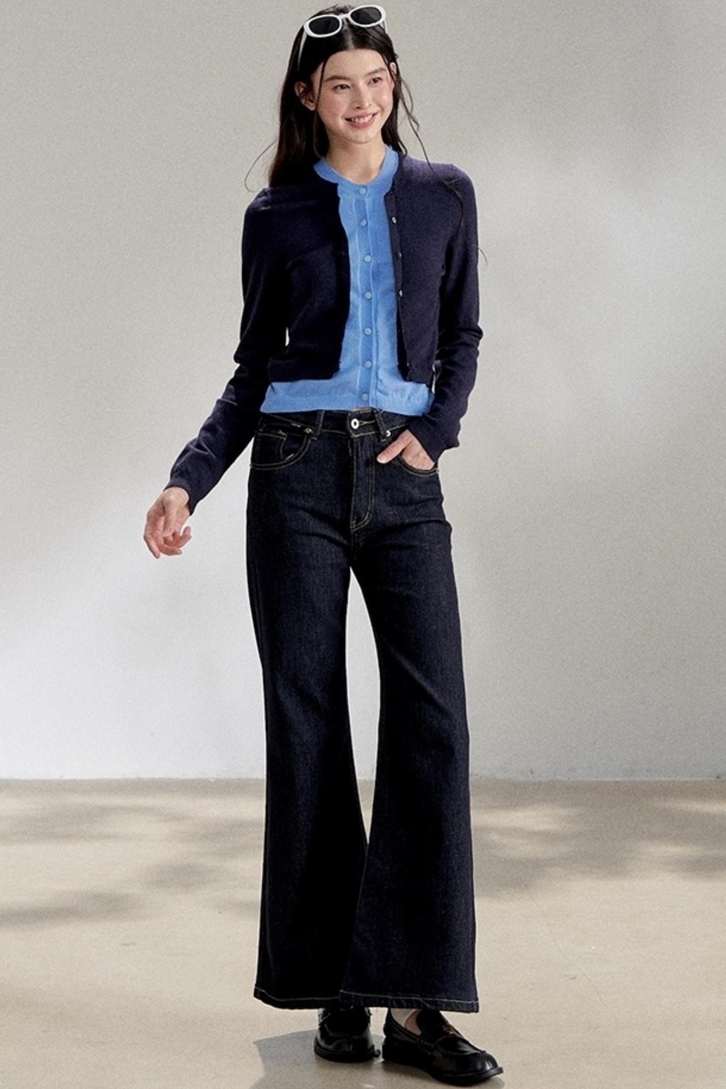 Yellow Knitted Cardigan