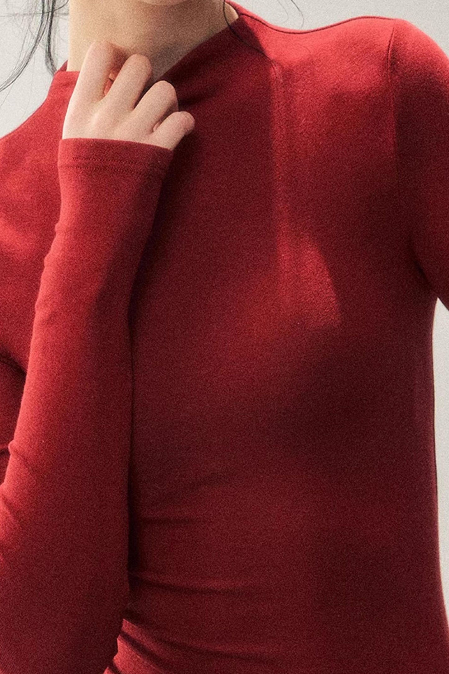 Maple Leaf Knit Sweater Cape Set-Up