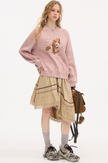 Blooming Now Strass-Pullover