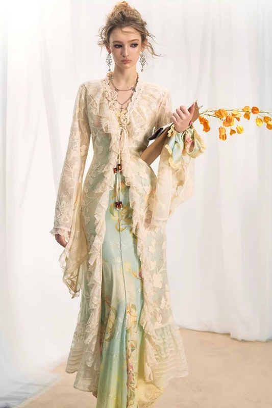 Crochet Lace Goddess Cardigan