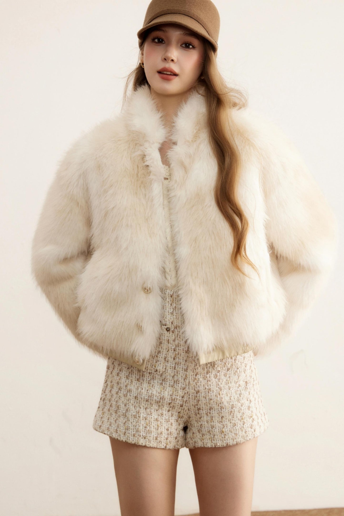 Winter Cocoon Furry Coat