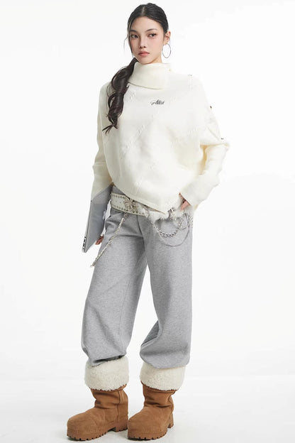 Off-White Cape Turtleneck Sweater