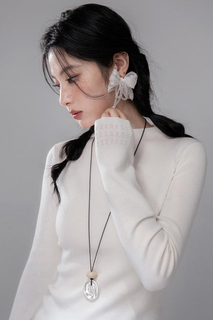 Bright Moon Wool Base Layer Top