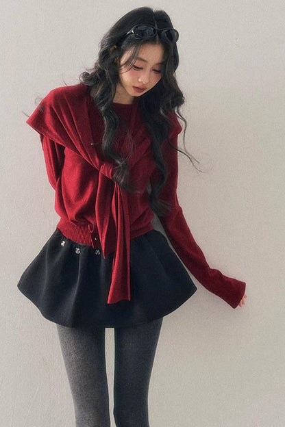 American College Sweater Set