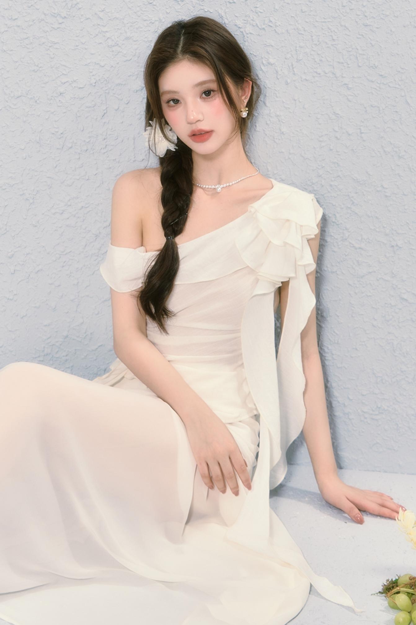 Elegant Rose Skirt Set-Up