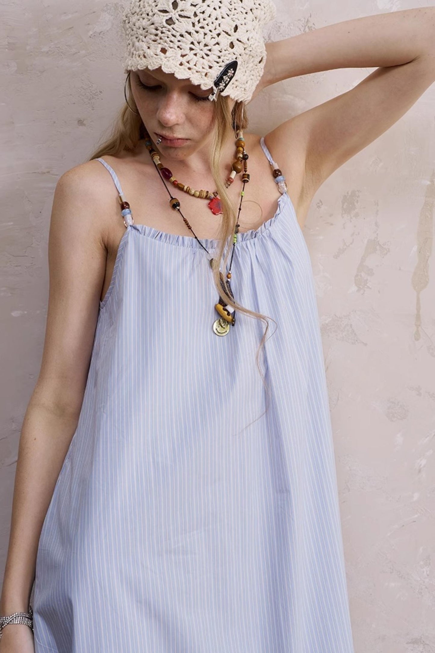 Textured Skirt Dress