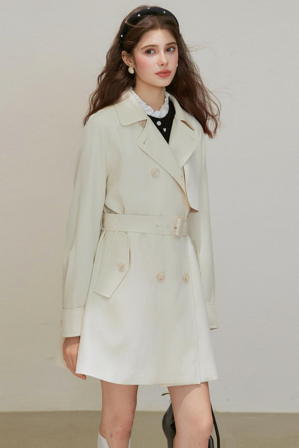 Autumn Silhouette Trench Coat