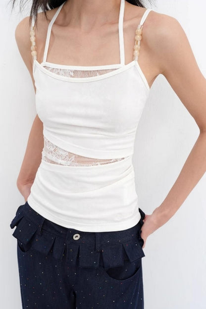 Asymmetric Bead Camisole