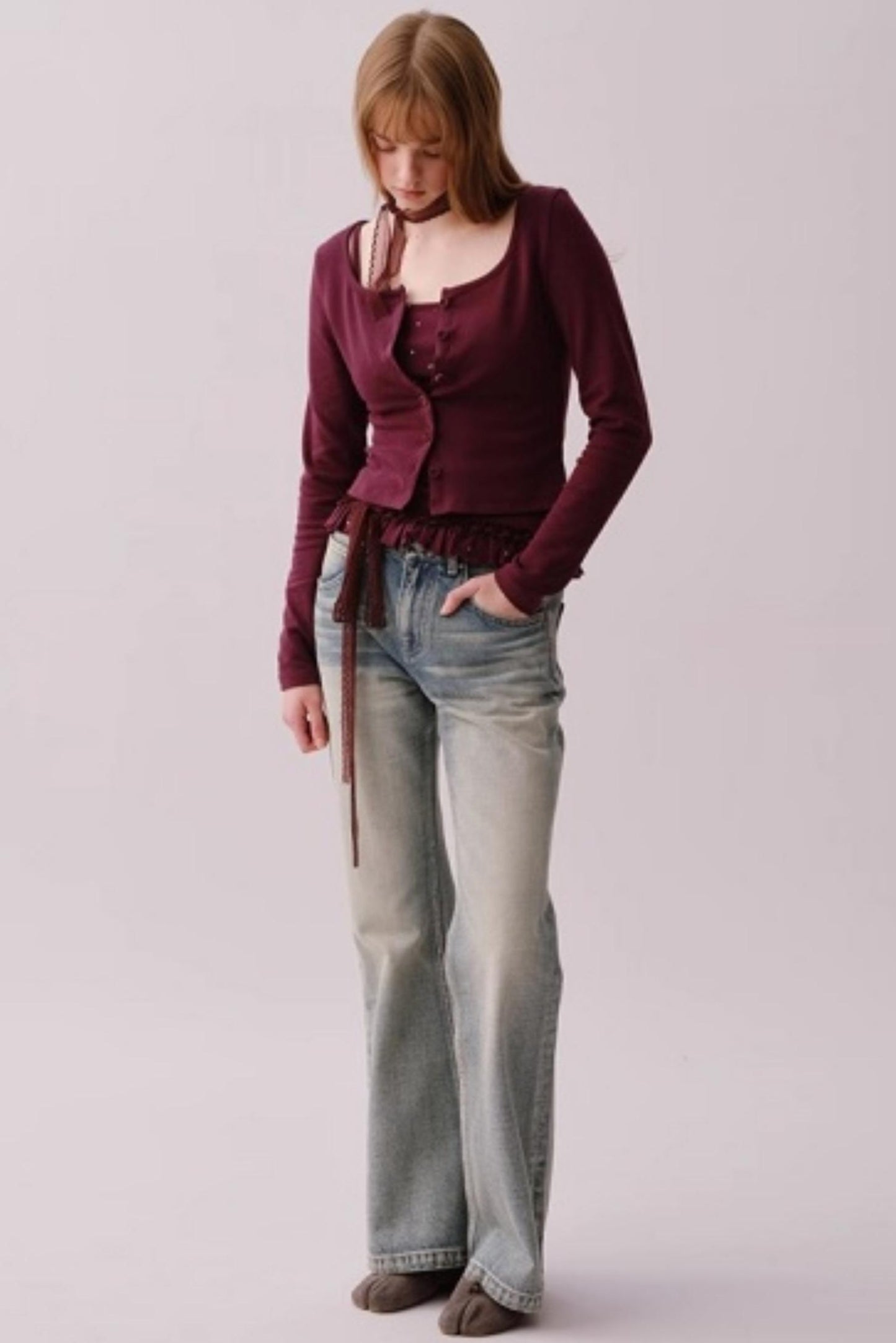 Retro Polka Dot Camisole Set-Up