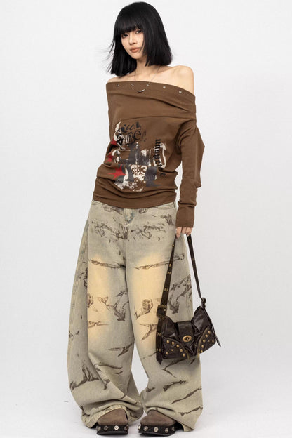 Retro Long Sleeve T-Shirt