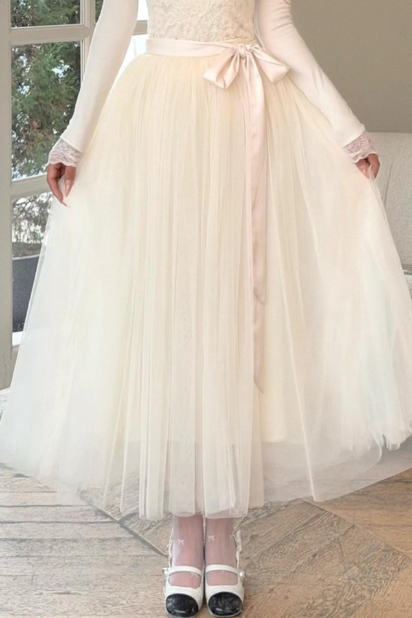 French Noble Lace Dress Set