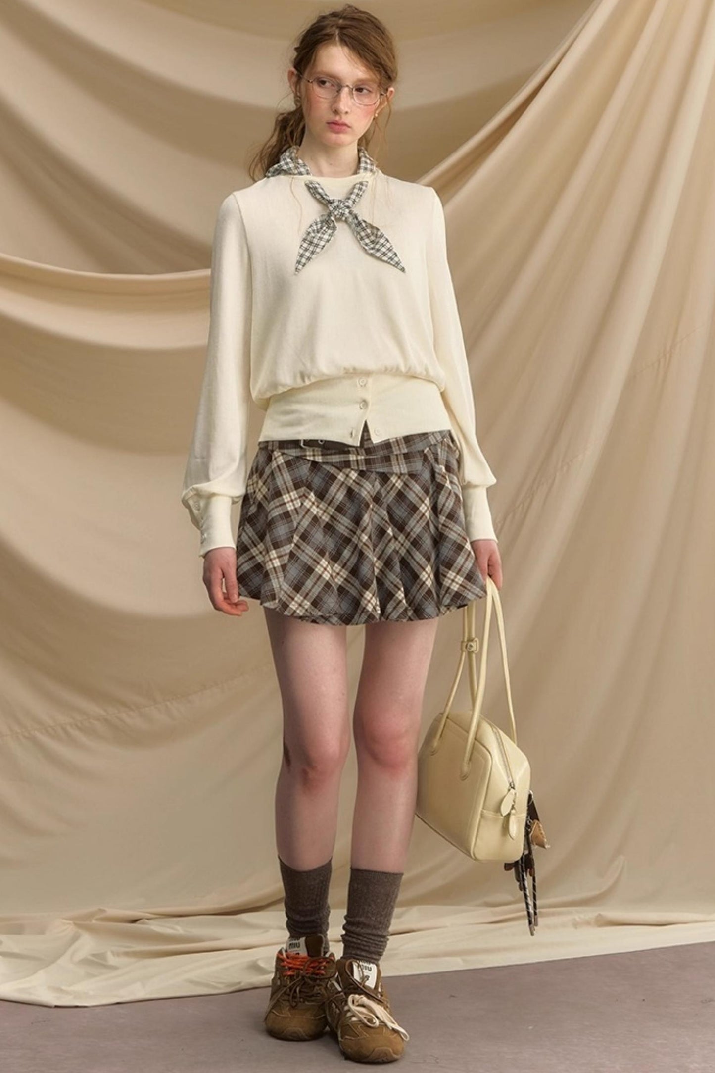 High Waist Mini Skirt