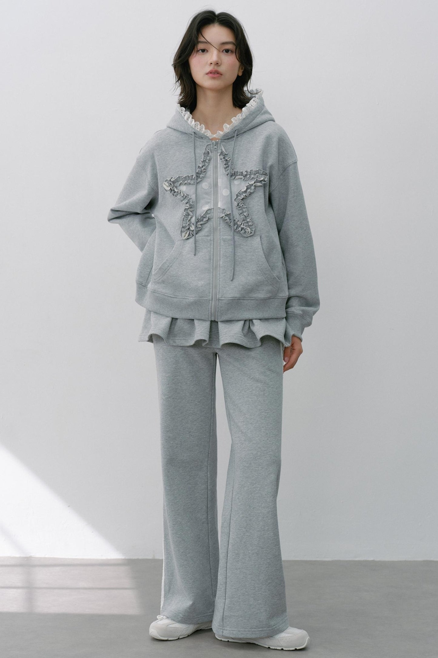 Star Lace Top & Pants Set-Up