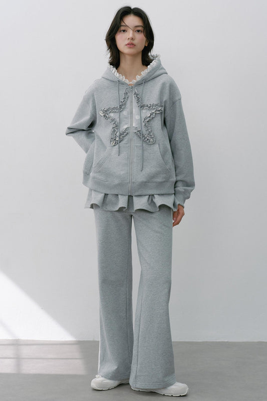 Star Lace Top & Pants Set-Up