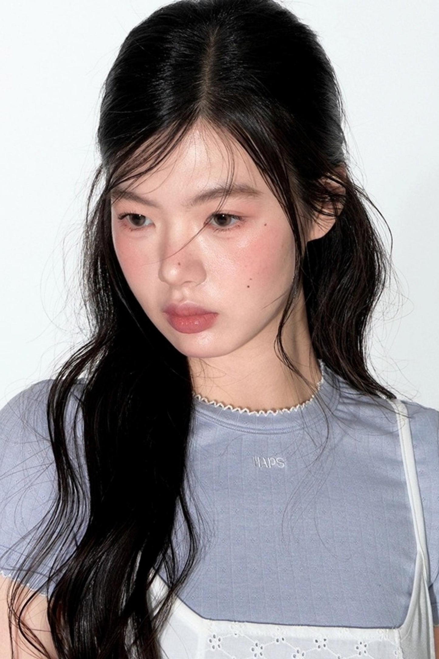 Original Slim Jacquard Short Sleeve Top Set-Up