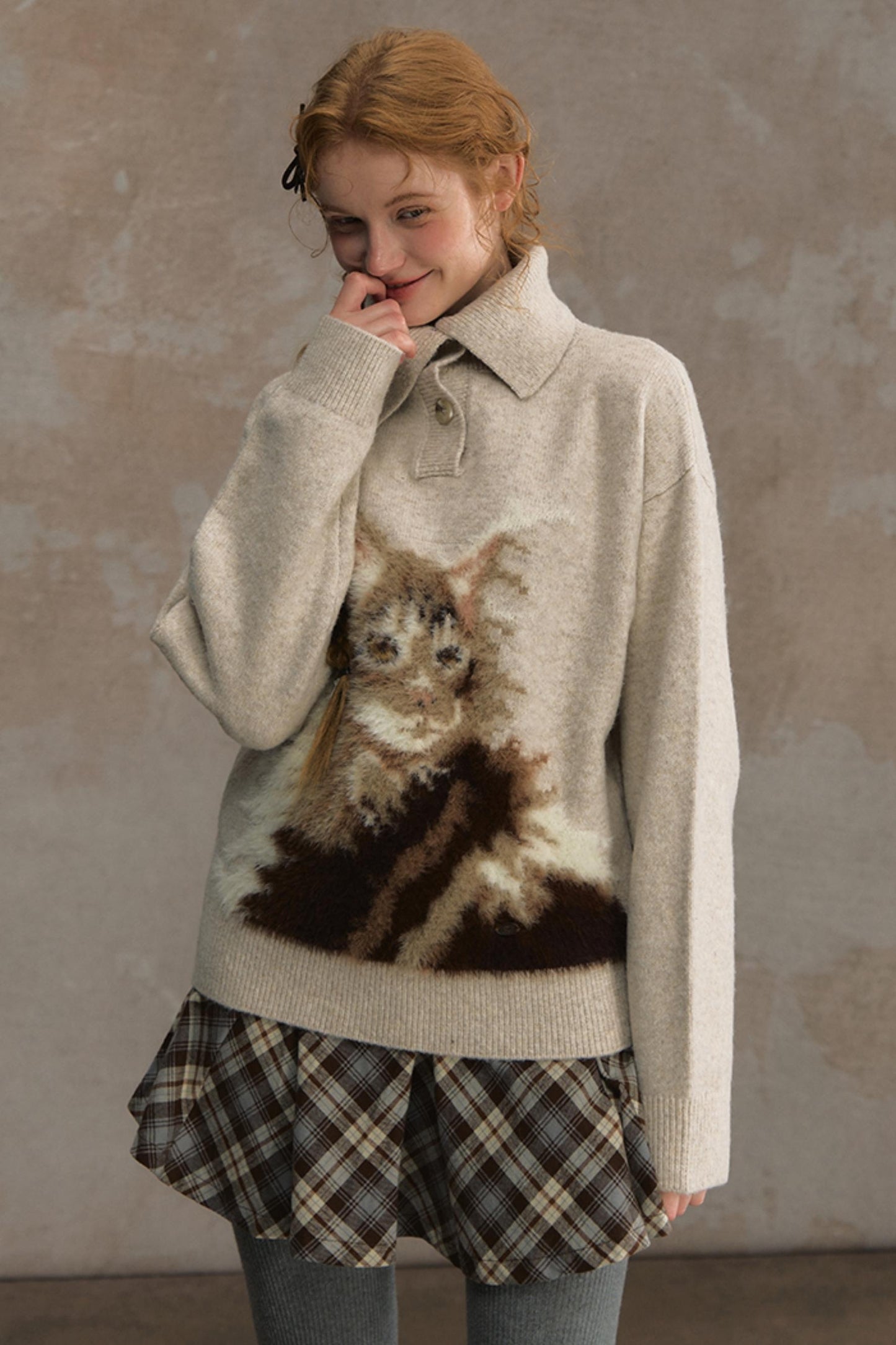 Soft Woolen Knitted Sweater Top