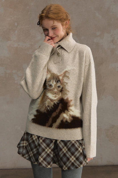 Soft Woolen Knitted Sweater Top