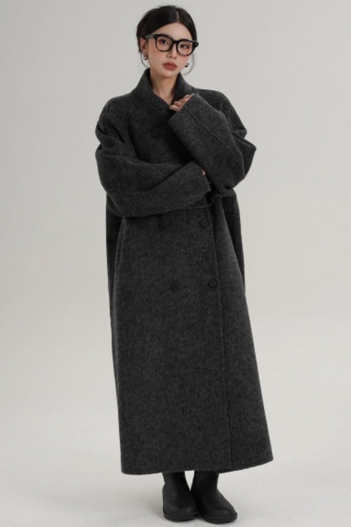 Double-Sided Wool Winter Coat