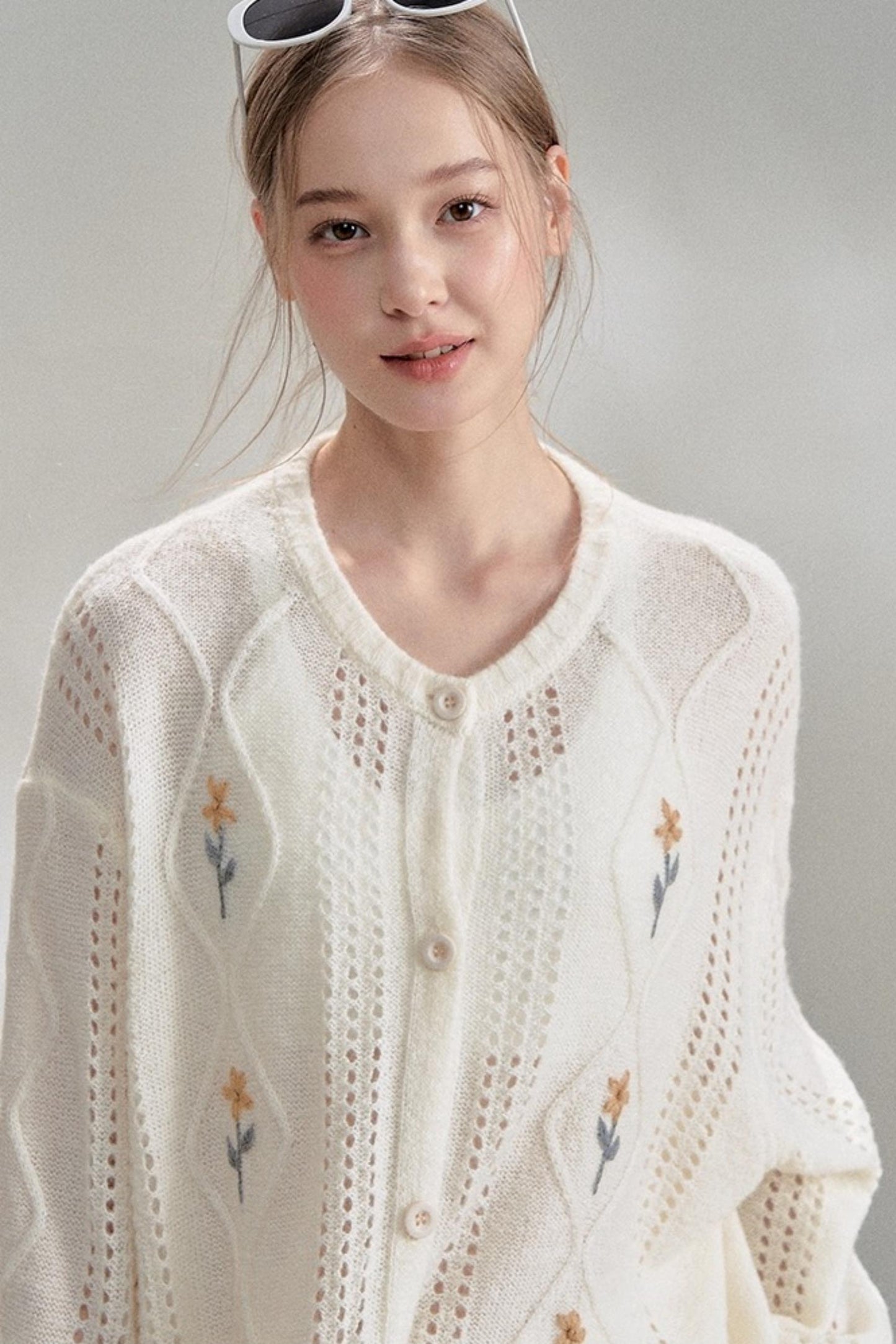 New Loose Knitted Sweater Jacket