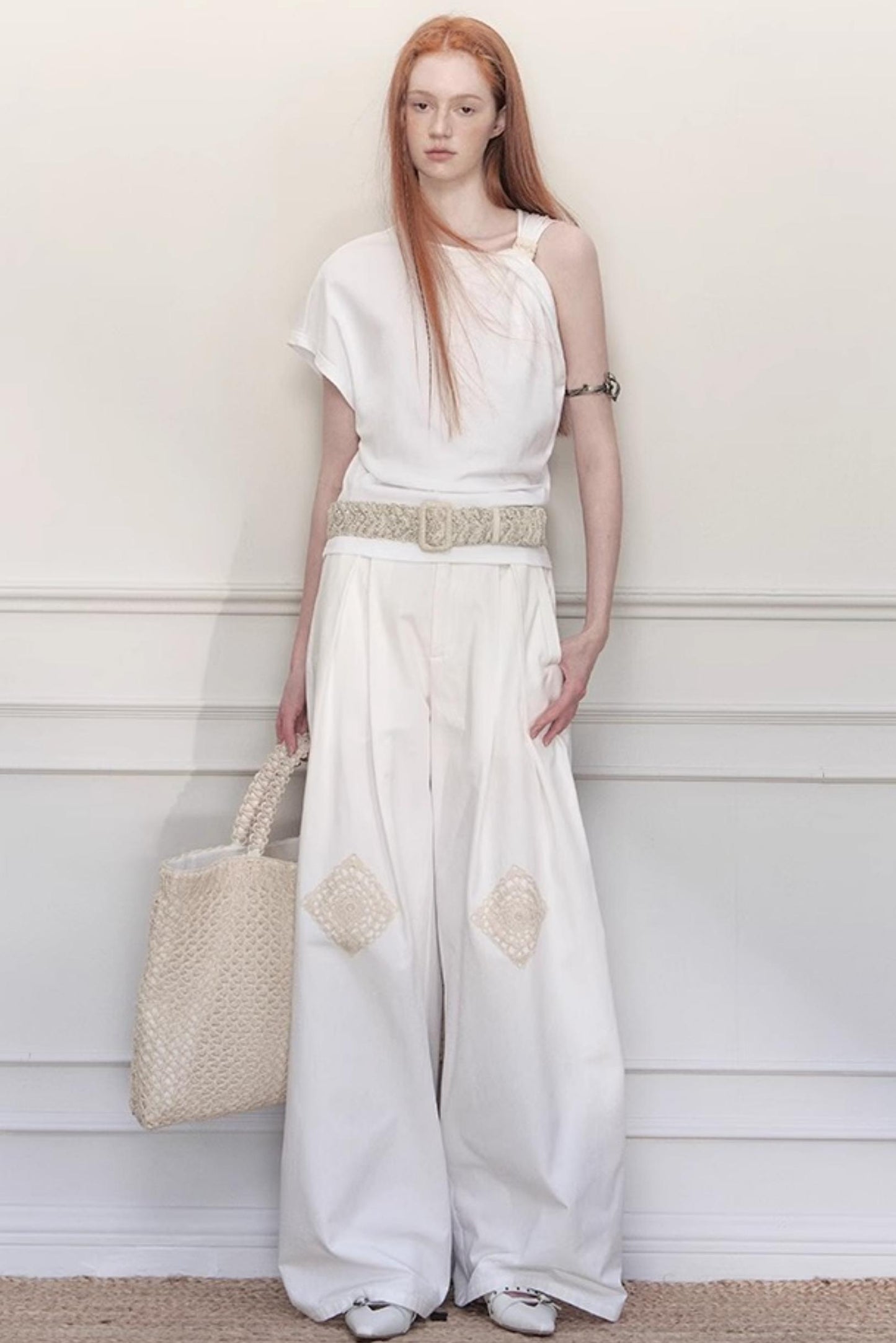 Twisted Cloud Shoulder Tee