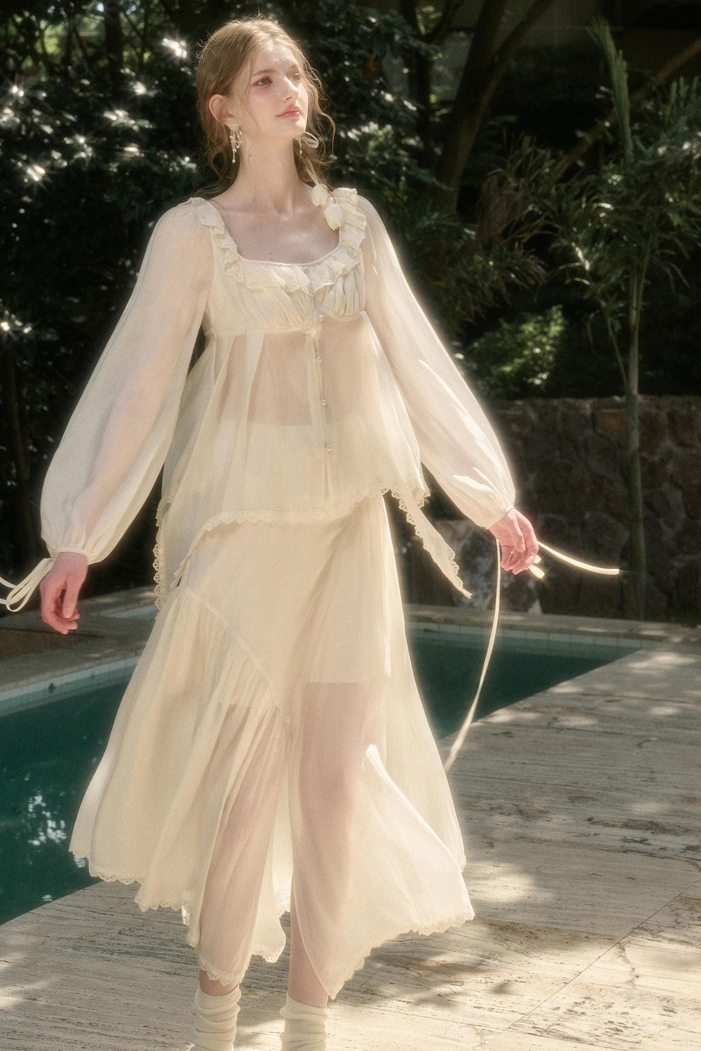 Galaxy Tencel Air Fabric Skirt Set-Up