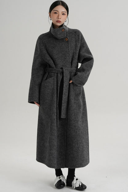 Stand-Up Wool Jacket