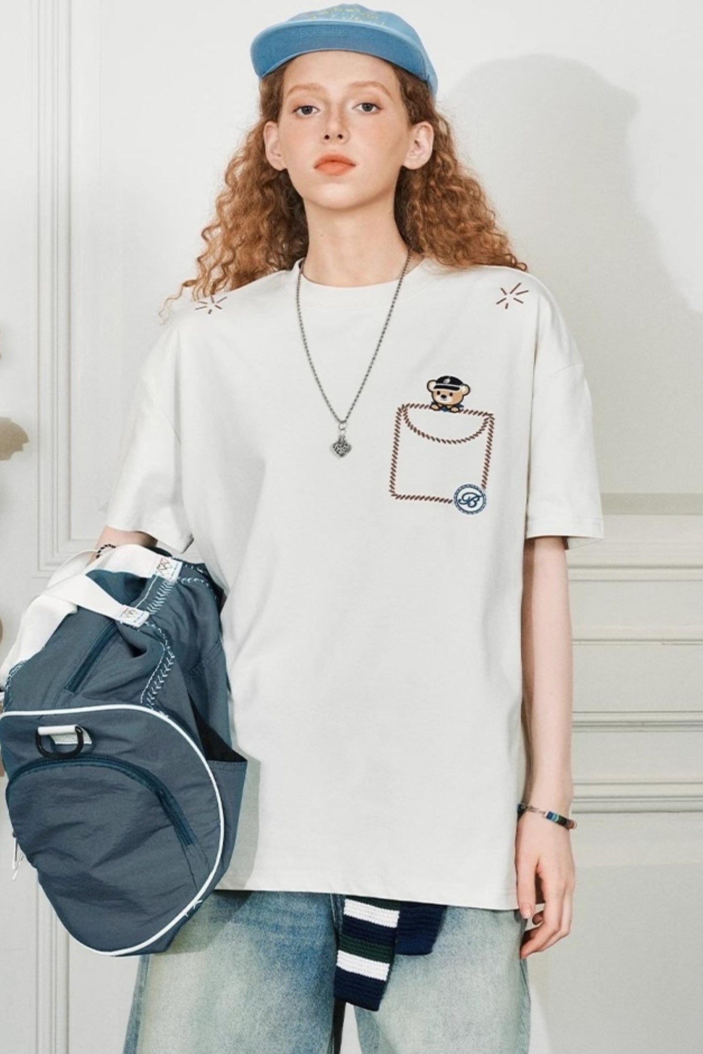 Beetle Embroidered Tee