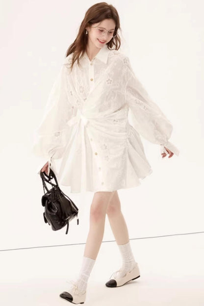 Three-Dimensional Embroidery Dress