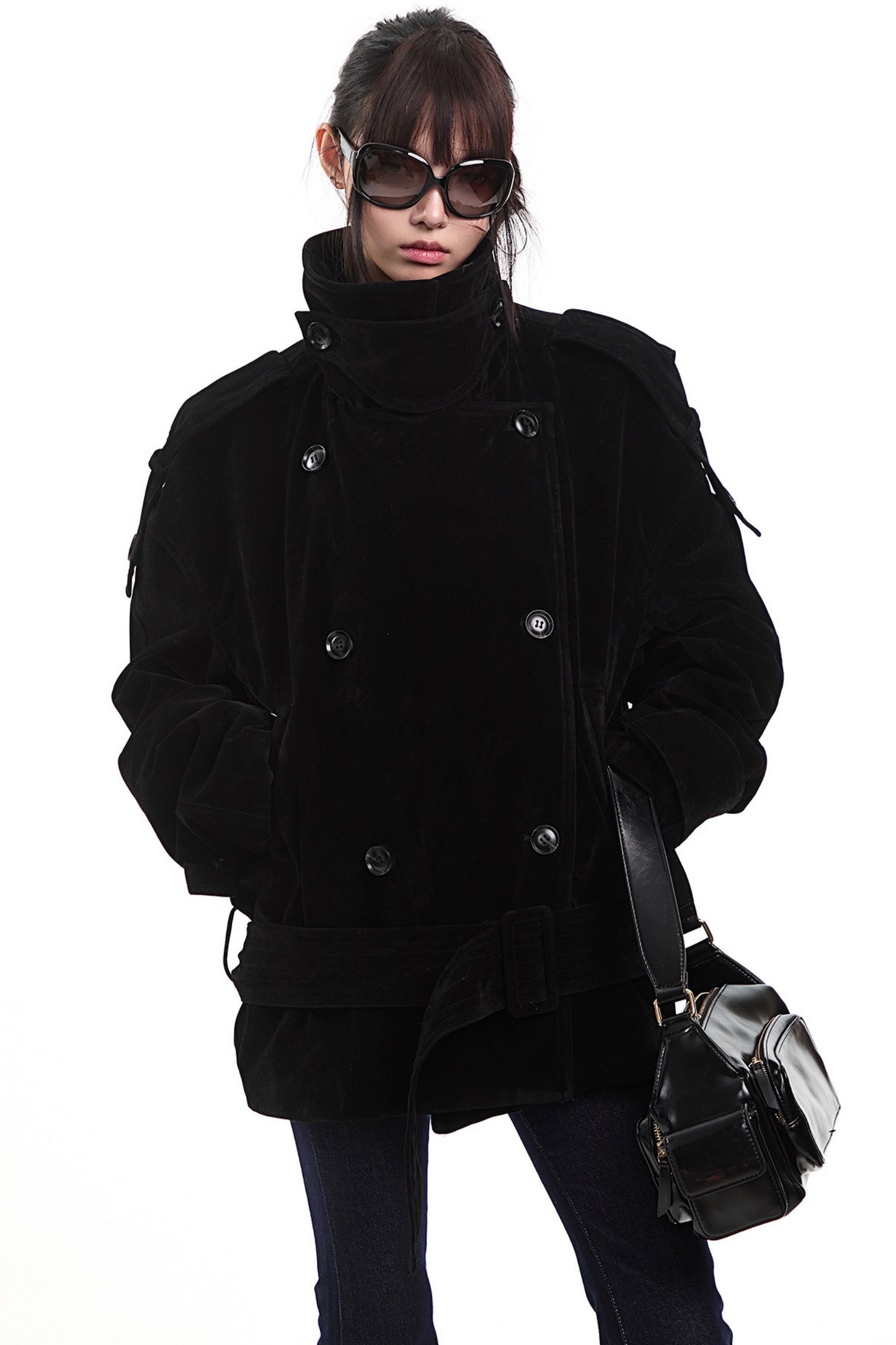 Retro Double-Breasted Cotton Jacket