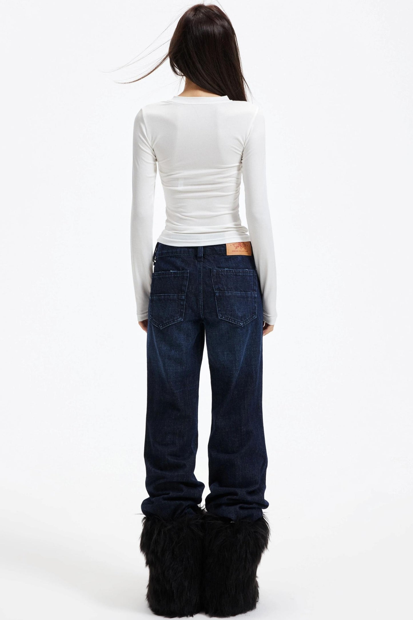 Pleated Lyocell Knitted Top