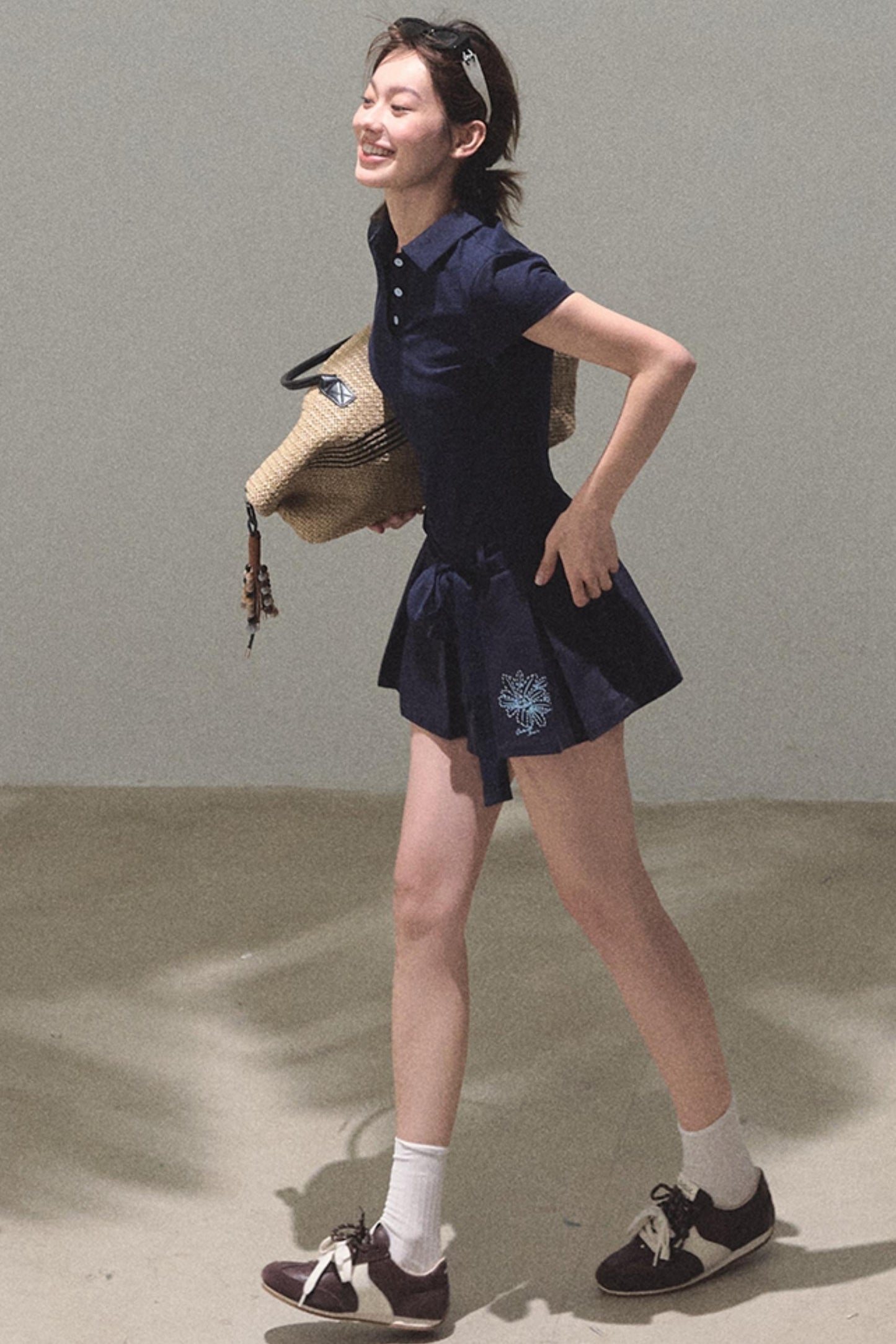 Cool Cotton Polo Skirt Set-Up