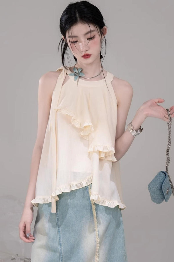 Chill Apricot Ruffle Set-Up