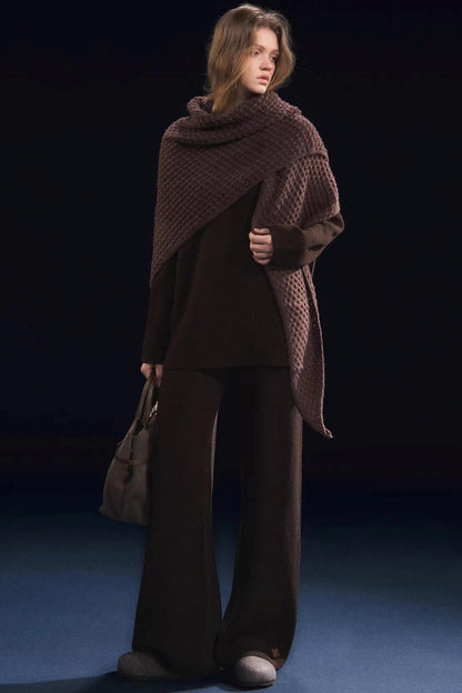 Waffle Up Knit Suit Set