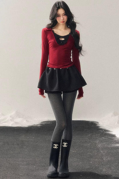 Silent Echo Lace Top